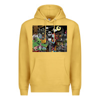 Antique Gold nightmare before christmas Premium Hoodie - FloraArt