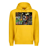 Lemon nightmare before christmas Premium Hoodie - FloraArt
