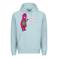 Blue Mist commit tax fraud essential Premium Hoodie - FloraArt