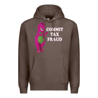 Coffee commit tax fraud essential Premium Hoodie - FloraArt