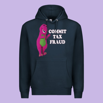 Commit Tax Fraud Essential Premium Hoodie Designed By Floraart