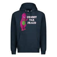 Navy commit tax fraud essential Premium Hoodie - FloraArt
