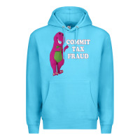 Ocean Blue commit tax fraud essential Premium Hoodie - FloraArt