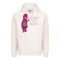Pale Pink commit tax fraud essential Premium Hoodie - FloraArt