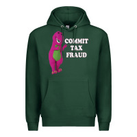 Sports Green commit tax fraud essential Premium Hoodie - FloraArt