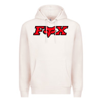 Pale Pink fox Premium Hoodie - FloraArt