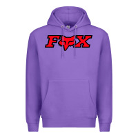 Purple fox Premium Hoodie - FloraArt