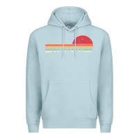 Blue Mist Rowing . Retro Style  For Rower Premium Hoodie - FloraArt