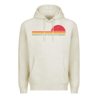 Oatmeal Heather Rowing . Retro Style  For Rower Premium Hoodie - FloraArt