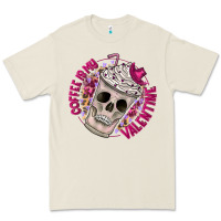 Bone Coffee is my Valentine Premium Tee - CowhideDigitalArt