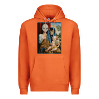 Carrot alien chimp baby religion conspiracy poster Premium Hoodie - FloraArt