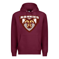 Burgundy st. bonaventure bonnies Premium Hoodie - FloraArt