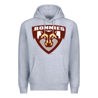 Heather Grey st. bonaventure bonnies Premium Hoodie - FloraArt