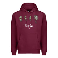Burgundy ELEKTRA STAIND Premium Hoodie - FloraArt