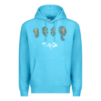Ocean Blue ELEKTRA STAIND Premium Hoodie - FloraArt