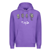 Purple ELEKTRA STAIND Premium Hoodie - FloraArt