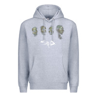 Heather Grey ELEKTRA STAIND Premium Hoodie - FloraArt