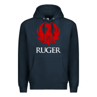 Navy vintage ruger Premium Hoodie - FloraArt