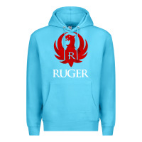 Ocean Blue vintage ruger Premium Hoodie - FloraArt