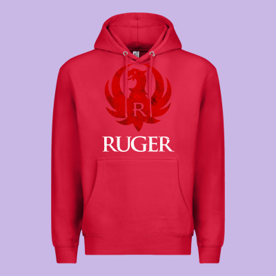 Vintage Ruger Premium Hoodie Designed By Floraart