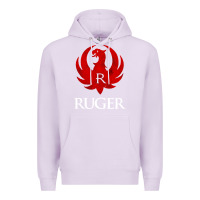 Lilac vintage ruger Premium Hoodie - FloraArt