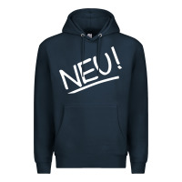 Navy #neu #german #krautrock experimental music birthday present Premium Hoodie - FloraArt