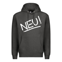 Charcoal Heather #neu #german #krautrock experimental music birthday present Premium Hoodie - FloraArt