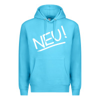Ocean Blue #neu #german #krautrock experimental music birthday present Premium Hoodie - FloraArt