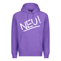Purple #neu #german #krautrock experimental music birthday present Premium Hoodie - FloraArt