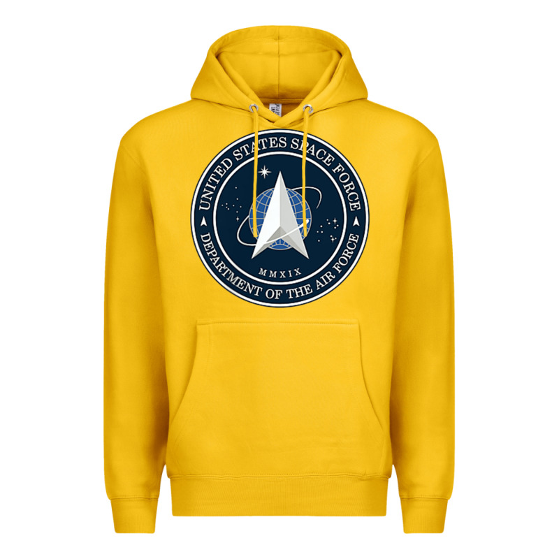 Official United States Space Force Ussf Military Patch Premium Hoodie by FloraArt | Teevron