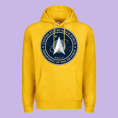 Official United States Space Force Ussf Military Patch Premium Hoodie Designed By Floraart