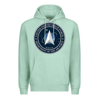 Seafoam Official United States Space Force USSF Military Patch Premium Hoodie - FloraArt