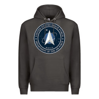 Smoke Official United States Space Force USSF Military Patch Premium Hoodie - FloraArt