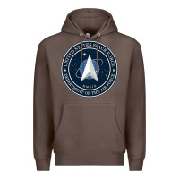 Coffee Official United States Space Force USSF Military Patch Premium Hoodie - FloraArt