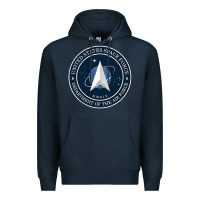Navy Official United States Space Force USSF Military Patch Premium Hoodie - FloraArt