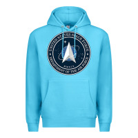 Ocean Blue Official United States Space Force USSF Military Patch Premium Hoodie - FloraArt