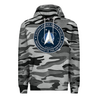 Slate Camo Official United States Space Force USSF Military Patch Premium Hoodie - FloraArt