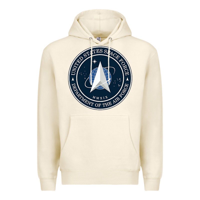 Official United States Space Force Ussf Military Patch Premium Hoodie by FloraArt | Teevron