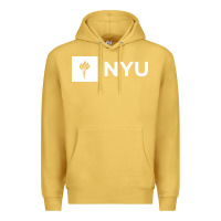 Antique Gold nyu new york university Premium Hoodie - FloraArt
