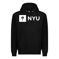 Black nyu new york university Premium Hoodie - FloraArt