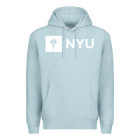 Blue Mist nyu new york university Premium Hoodie - FloraArt