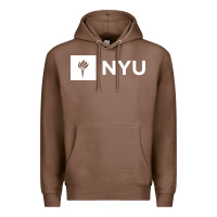 Chestnut nyu new york university Premium Hoodie - FloraArt