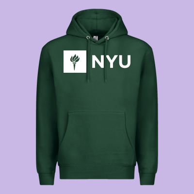 Nyu New York University Premium Hoodie Designed By Floraart