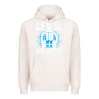 Pale Pink Level 18 Unlocked Birthday 18 Years Gamer Premium T Shirt Premium Hoodie - FloraArt