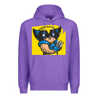 Purple snikt i, wolverine Premium Hoodie - FloraArt