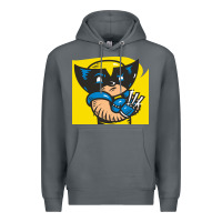Rock snikt i, wolverine Premium Hoodie - FloraArt
