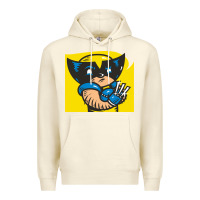 Sandshell snikt i, wolverine Premium Hoodie - FloraArt
