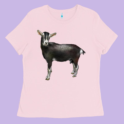 Alpine Goat Ladies Tee Designed By Lillyallendesigns