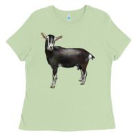Matcha Alpine Goat Ladies Tee - LillyAllenDesigns