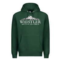 Sports Green whistler british columbia shirt long sleeve, mountain tee Premium Hoodie - FloraArt
